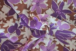 Lady McElroy Retro Violet Bloom - Florenza Crepe