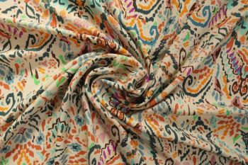 PREORDER Lady McElroy - Ornamental Collage - Viscose Challis Lawn