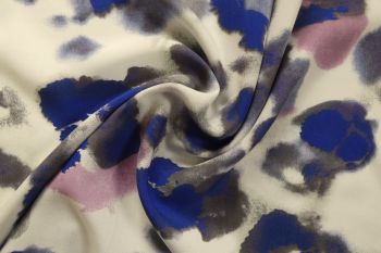 PREORDER Lady McElroy - Shapes in Watercolour - Viscose Challis Lawn