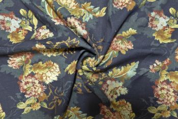 Lady McElroy Petal Eclipse - Linen Chambray - Remnant - 3.1m